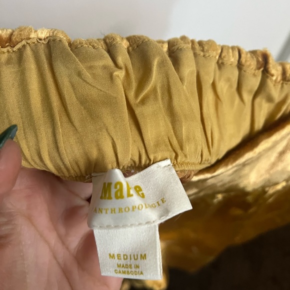 Anthropologie-Maeve velvet pants - Picture 2 of 2